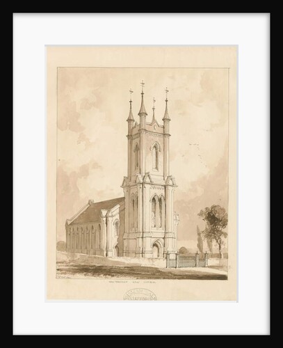 West Bromwich Church [New] by Thomas Peploe Wood