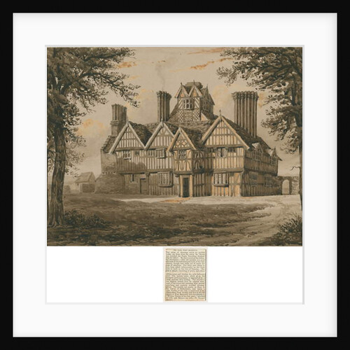 West Bromwich - 'The Oaks': engraving, nd [?19th cent] by Allen Edward Everitt