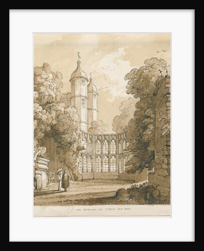 Tixall Hall by Thomas Peploe Wood