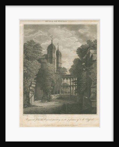 Tixall Hall by School English