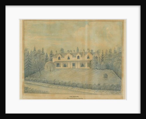 Stone - The Brooms: water colour painting, nd [early 19th cent] by C.B Ash