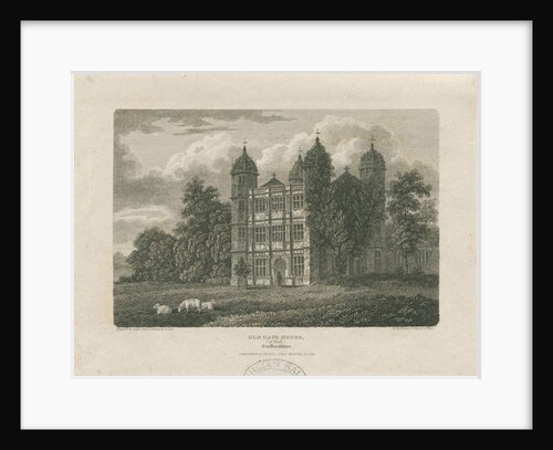 Tixall Hall - Gatehouse, 25 Nov 1775 by School English
