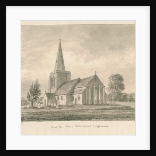 Weston-on-Trent Church by John Buckler