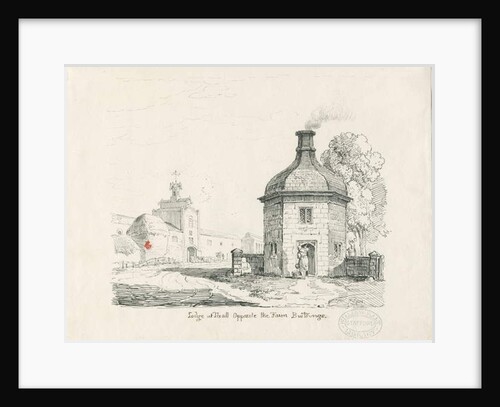 Tixall - Lodge by Thomas Peploe Wood