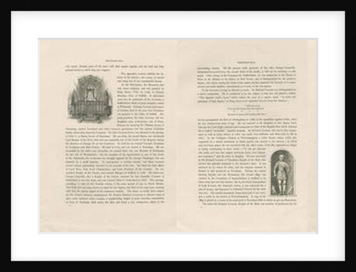 Historical Account of Trentham Hall: printed, nd [19th cent] by School English