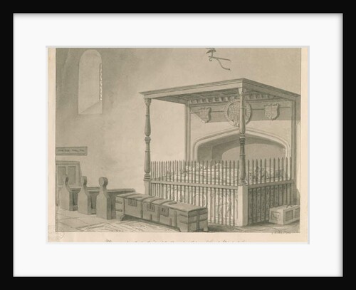 Stowe Church - Table tomb by George Buckler