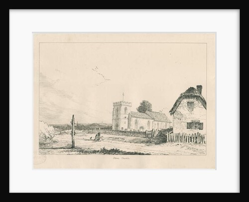 Stowe Church by Thomas Peploe Wood