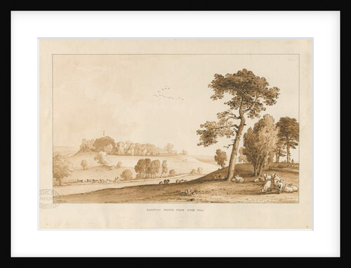 Chartley Castle by Thomas Peploe Wood