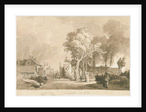 Weston-on-Trent - Shirleywich Saltworks by Thomas Peploe Wood