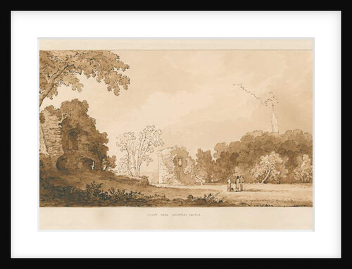 Chartley Castle by Thomas Peploe Wood