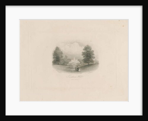 Trentham Hall: engraving by Frederick William Hulme