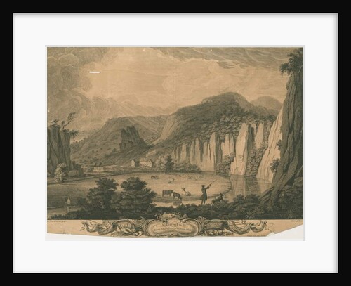 Wetton Mill: engraving, nd [c 1743] by Thomas of Derby (after) Smith