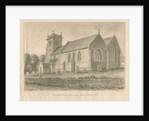 Swynnerton Church by John Buckler