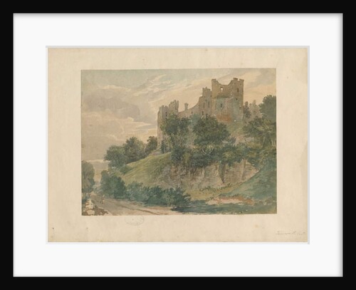 Tamworth Castle: water colour drawing, nd [?19th cent] by School English