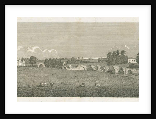 Wolseley Bridge: engraving, 1802 by Stebbing Shaw