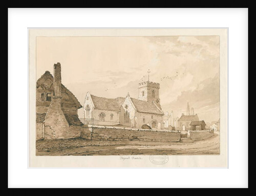 Trysull Church by Thomas Peploe Wood