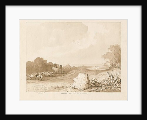 Trysull - 'War Stone near Seisdon Common' by Thomas Peploe Wood