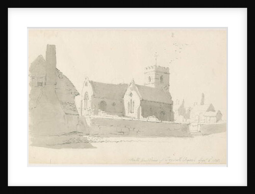 Trysull Church by Thomas Peploe Wood