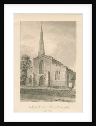 Wolstanton Church by John Buckler