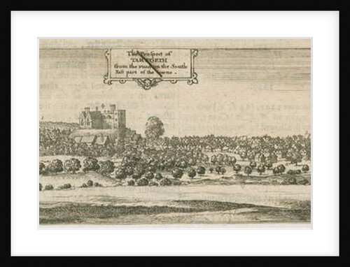 Tamworth - Panorama by William Dugdale