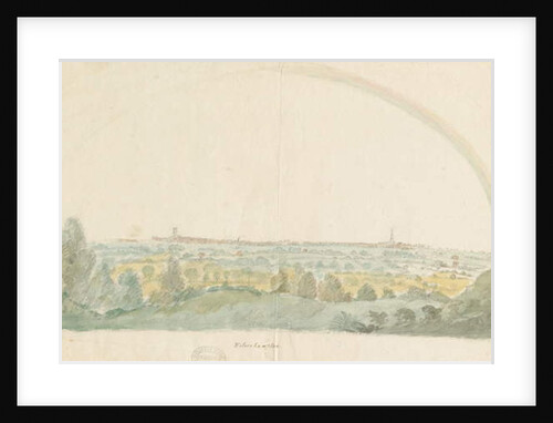 Wolverhampton - Distant view from the Heights of Tettenhall by Stebbing Shaw