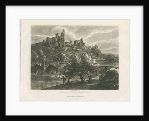 Tutbury Castle - South View by William P Sherlock