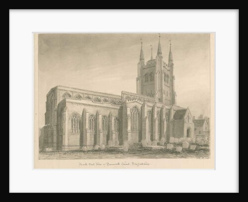 Tamworth Church by John Buckler