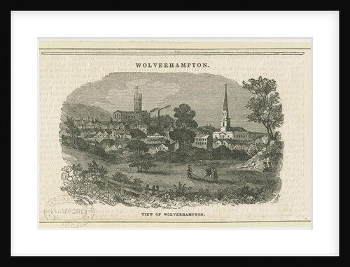 Wolverhampton - Distant view [from the Penn Road] by School English