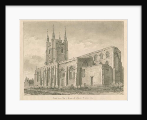 Tamworth Church by John Buckler