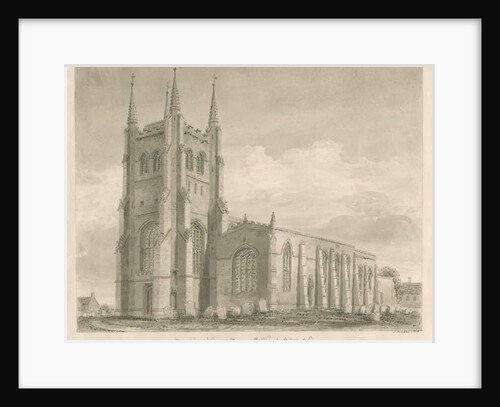 Tamworth Church by John Buckler