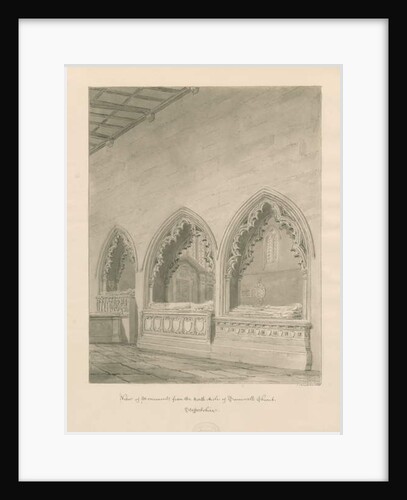 Tamworth Church - Monuments by John Buckler