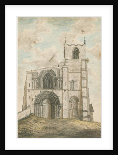 Tutbury Priory Church by Stebbing Shaw