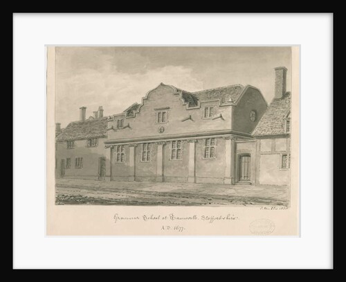 Tamworth - Grammar School by John Buckler