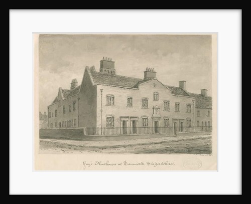 Tamworth - Guy's Almshouses by John Buckler