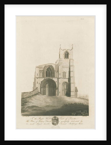 Tutbury Priory Church by Stebbing Shaw