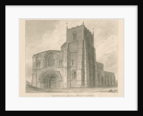 Tutbury Priory Church by John Buckler