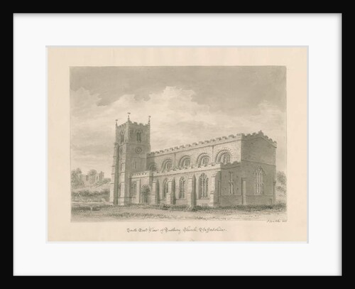 Tutbury Priory Church by John Buckler