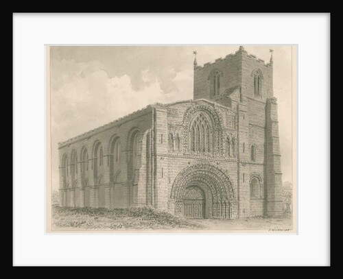 Tutbury Priory Church by John Buckler