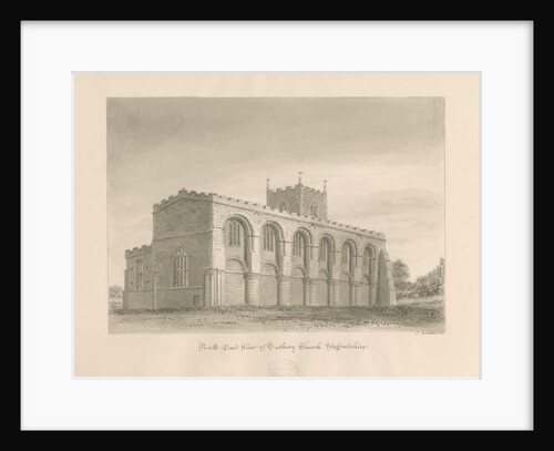 Tutbury Priory Church by John Buckler