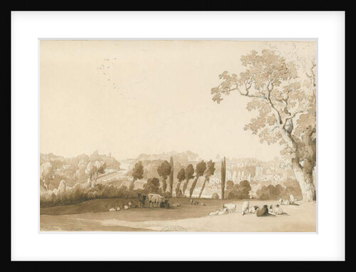 Tettenhall - Distant View from South East by Thomas Peploe Wood