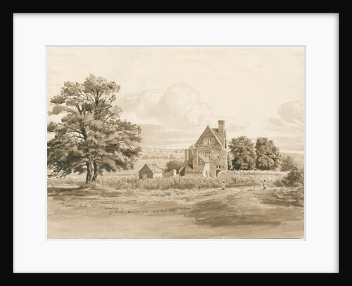 Tettenhall - Perton Hall by Cornelius Varley