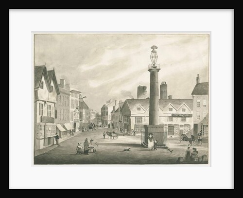 Wolverhampton - Market Place, nd [mid 19th cent] by Robert Noyes