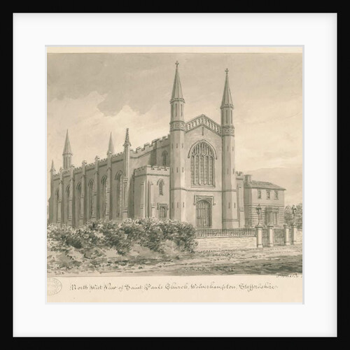 Wolverhampton - St. Paul's Church by John Buckler