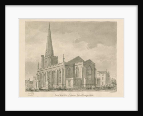 Uttoxeter Church [New] by John Buckler