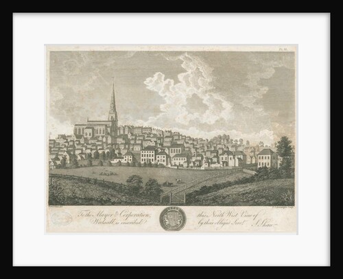 Walsall Town - North West View by Stebbing Shaw