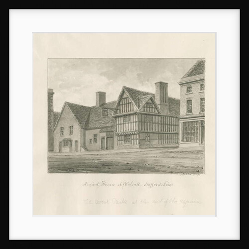 Walsall Town - Ancient House by John Buckler
