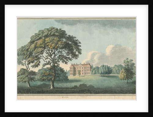Wrottesley Hall: painting by William Carter