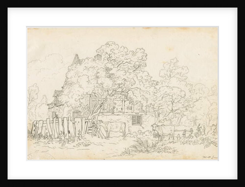 Yoxall - Old Farm House by Henry Curzon Allport