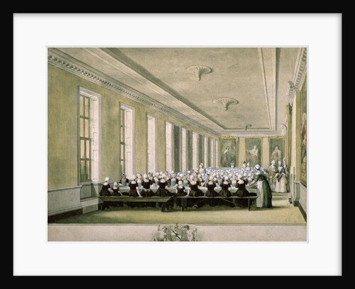 The Girls' Dining Room of the Foundling Hospital, 1773 by John Sanders