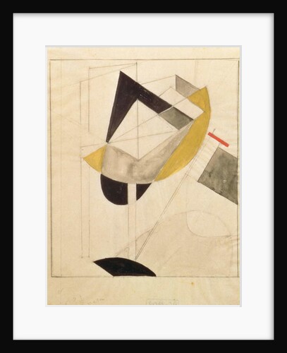 Proun 19, 1920 by Eliezer Markowich Lissitzky